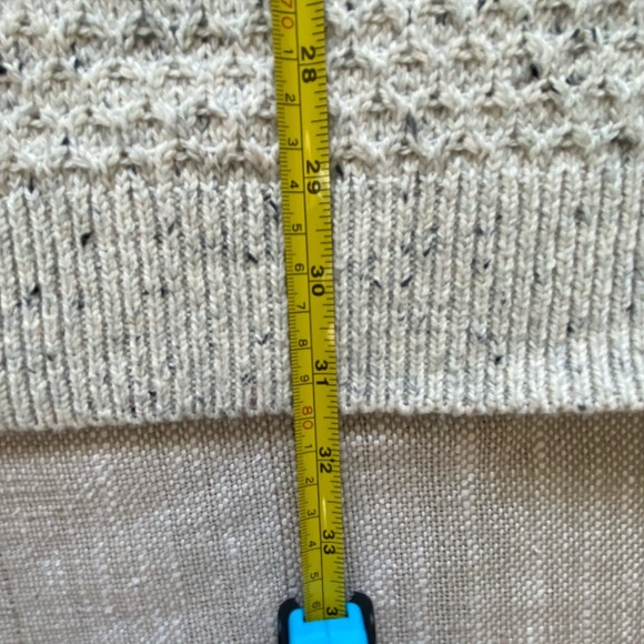 Wind River Oatmeal Fleck Cotton Blend Knit Cabin Country Crew Neck Sweater- 2XL - Picture 16 of 16